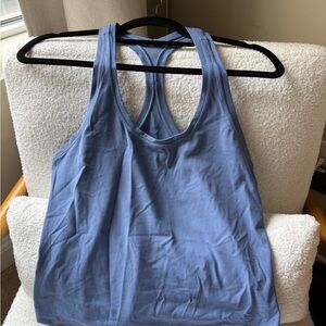 Blue Lululemon Racerback Tank Top